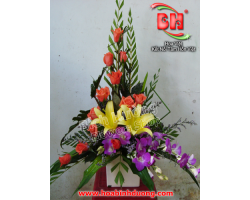 HOA GIỎ - LẴNG HOA  15