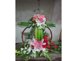 HOA GIỎ - LẴNG HOA 22