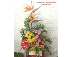 HOA GIỎ - LẴNG HOA 29