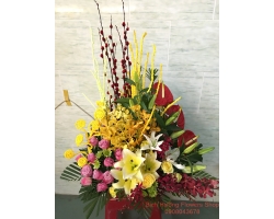 HOA GIỎ - LẴNG HOA 32