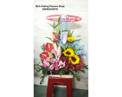 HOA GIỎ - LẴNG HOA 25