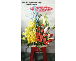 HOA GIỎ - LẴNG HOA 27