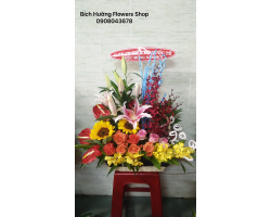 HOA GIỎ - LẴNG HOA 28